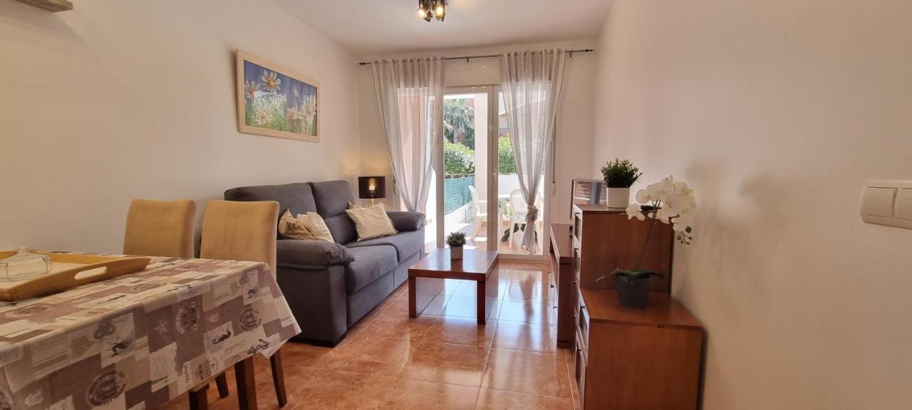 Homes Of Spain, Apartamentos Paraiso Vera Playa, Ed Nuku Hiva, Bajo W Con Jardin Y Piscina Privada A Pie De Playa, Wifi Playas de Vera Dış mekan fotoğraf