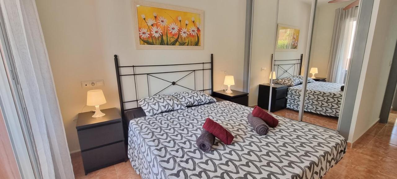 Homes Of Spain, Apartamentos Paraiso Vera Playa, Ed Nuku Hiva, Bajo W Con Jardin Y Piscina Privada A Pie De Playa, Wifi Playas de Vera Dış mekan fotoğraf