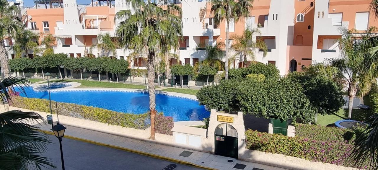 Homes Of Spain, Apartamentos Paraiso Vera Playa, Ed Nuku Hiva, Bajo W Con Jardin Y Piscina Privada A Pie De Playa, Wifi Playas de Vera Dış mekan fotoğraf
